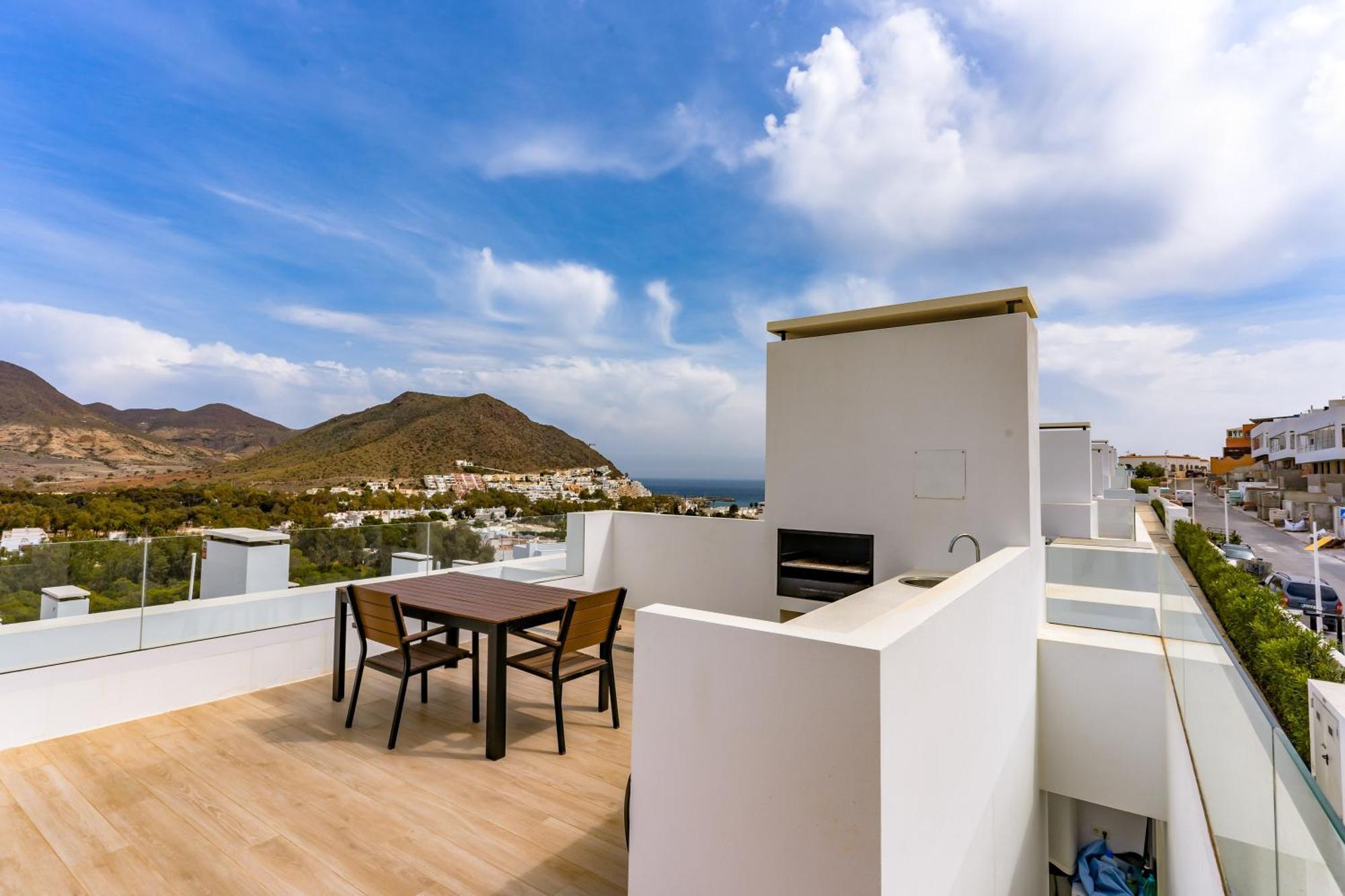 San Jose Suites 3 Hab, Piscina, Solarium Y Wifi Almería Dış mekan fotoğraf