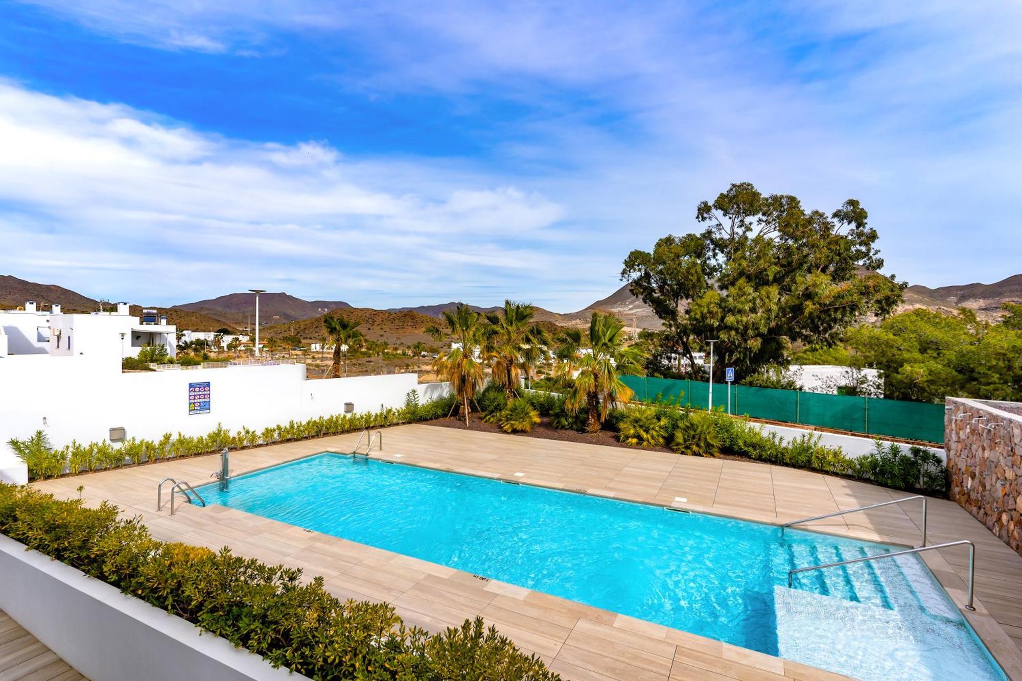 San Jose Suites 3 Hab, Piscina, Solarium Y Wifi Almería Dış mekan fotoğraf